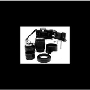 Asahi Pentax Camera & Lenses With Accessories